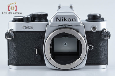 【中古】Nikon ニコン ニュー FM2 前期 シルバー フィルム一眼レフカメラ