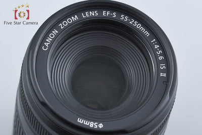 【中古】Canon キヤノン EF-S 55-250mm f/4-5.6 IS II