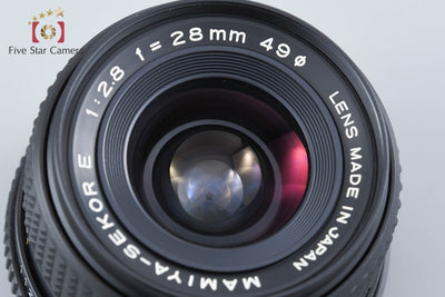 【中古】Mamiya マミヤ SEKOR E 28mm f/2.8