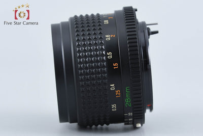 【中古】Mamiya マミヤ SEKOR E 28mm f/2.8
