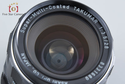 【中古】PENTAX ペンタックス SMC TAKUMAR 28mm f/3.5