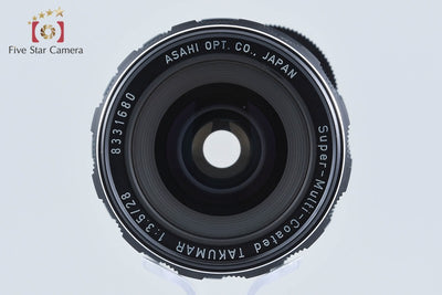 【中古】PENTAX ペンタックス SMC TAKUMAR 28mm f/3.5
