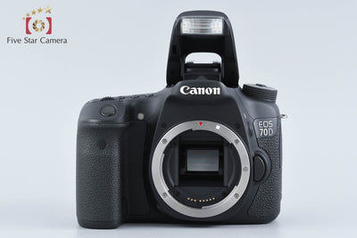 【中古】Canon キヤノン EOS 70D デジタル一眼レフカメラ シャッター回数僅少