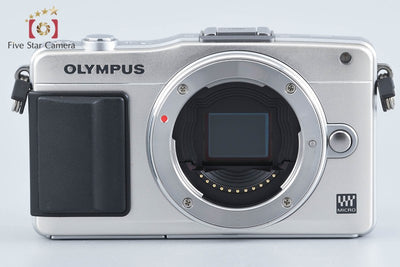 【中古】OLYMPUS オリンパス PEN mini E-PM2 シルバー ダブルズームレンズキット シャッター回数僅少