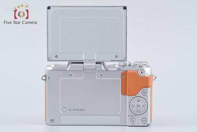 【中古】Panasonic パナソニック LUMIX DMC-GF7W ダブルズームレンズキット ブラウン シャッター回数僅少
