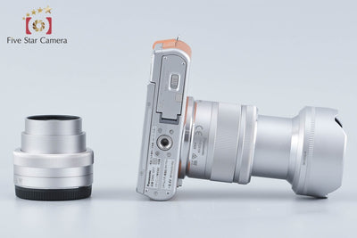 【中古】Panasonic パナソニック LUMIX DMC-GF7W ダブルズームレンズキット ブラウン シャッター回数僅少