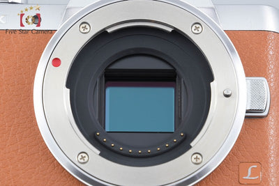 【中古】Panasonic パナソニック LUMIX DMC-GF7W ダブルズームレンズキット ブラウン シャッター回数僅少