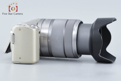 【中古】SONY ソニー α NEX-5 ズームレンズキット ゴールド