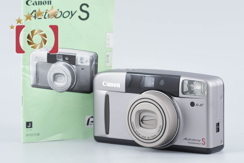 【中古】Canon キヤノン Autoboy S PANORAMA コンパクトフィルムカメラ