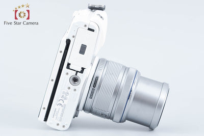 【中古】OLYMPUS オリンパス PEN Lite E-PL6 14-42mm EZ レンズキット ホワイト シャッター回数僅少