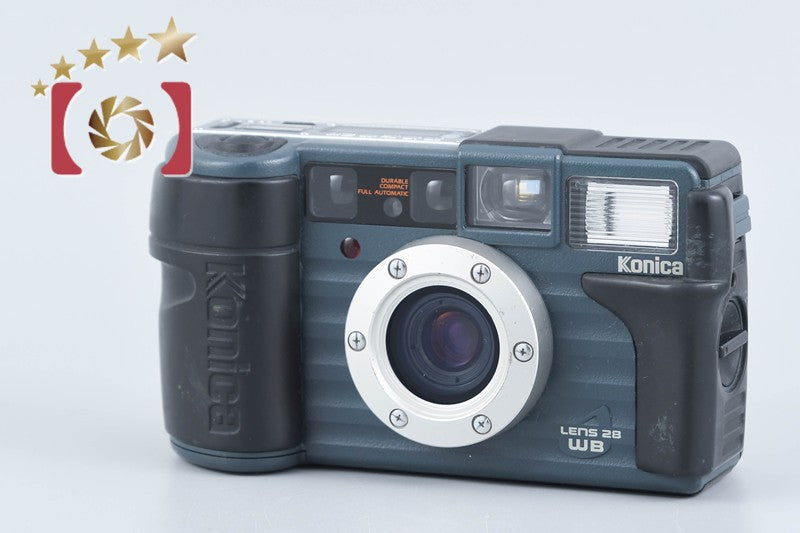 【中古】Konica コニカ 現場監督 WIDE 28 コンパクトフィルムカメラ