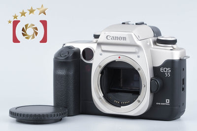 【中古】Canon キヤノン EOS 55 シルバー フィルム一眼レフカメラ