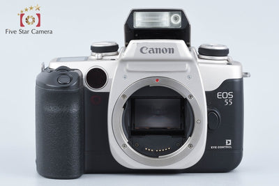【中古】Canon キヤノン EOS 55 シルバー フィルム一眼レフカメラ