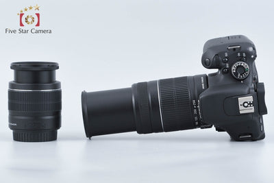 【中古】Canon キヤノン EOS Kiss X5 ダブルズームレンズキット シャッター回数僅少