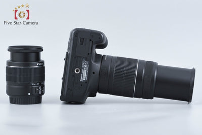 【中古】Canon キヤノン EOS Kiss X5 ダブルズームレンズキット シャッター回数僅少