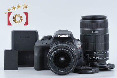 【中古】Canon キヤノン EOS Kiss X7 ダブルズームキット ブラック