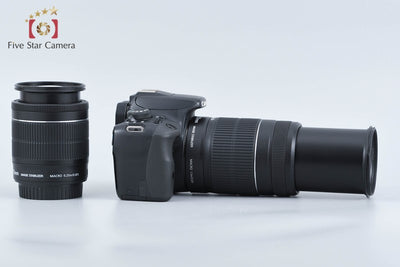 【中古】Canon キヤノン EOS Kiss X7 ダブルズームキット ブラック