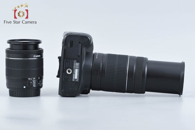 【中古】Canon キヤノン EOS Kiss X7 ダブルズームキット ブラック