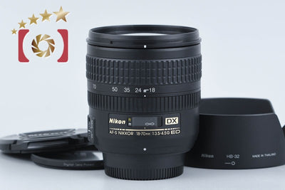【中古】Nikon ニコン AF-S DX NIKKOR 18-70mm f/3.5-4.5 G ED