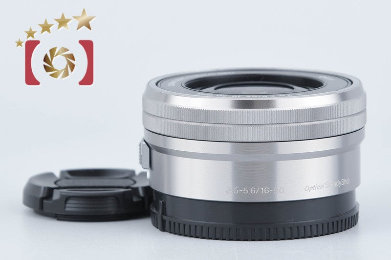 【中古】SONY ソニー E PZ 16-50mm f/3.5-5.6 OSS SELP1650 シルバー