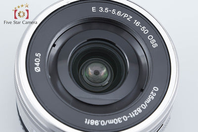 【中古】SONY ソニー E PZ 16-50mm f/3.5-5.6 OSS SELP1650 シルバー