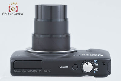 【中古】Canon キヤノン PowerShot SX600 HS ブラック コンパクトデジタルカメラ