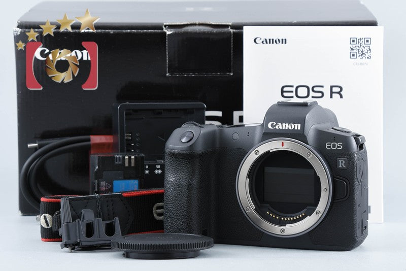 【中古】Canon キヤノン EOS R ミラーレス一眼カメラ 元箱付き