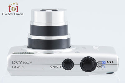 【中古】Canon キヤノン IXY 100F シルバー コンパクトデジタルカメラ