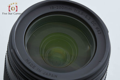 【中古】SIGMA シグマ 18-200mm f/3.5-6.3 DC OS HSM Contemporary ニコン用