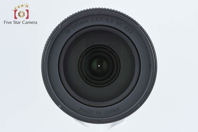 【中古】SIGMA シグマ 18-200mm f/3.5-6.3 DC OS HSM Contemporary ニコン用
