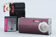 【中古】SONY ソニー Cyber-Shot DSC-L1 ワインレッド デジタルスチルカメラ