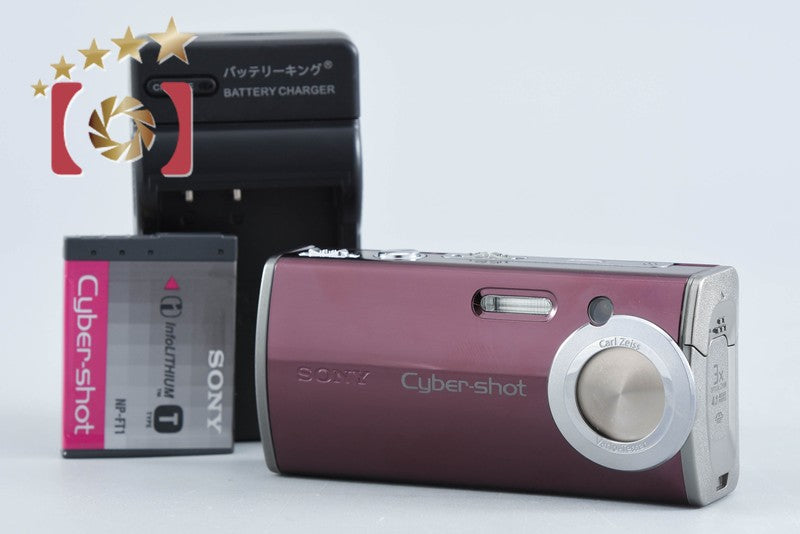 【中古】SONY ソニー Cyber-Shot DSC-L1 ワインレッド デジタルスチルカメラ