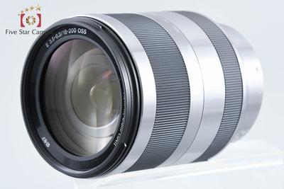 【中古】SONY ソニー E 18-200mm f/3.5-6.3 OSS SEL18200 シルバー 元箱付き