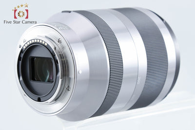 【中古】SONY ソニー E 18-200mm f/3.5-6.3 OSS SEL18200 シルバー 元箱付き