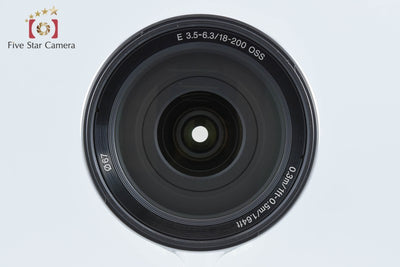 【中古】SONY ソニー E 18-200mm f/3.5-6.3 OSS SEL18200 シルバー 元箱付き