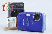 【中古】FUJIFILM 富士フイルム FINEPIX Z33WP ブルー コンパクトデジタルカメラ