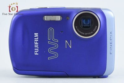 【中古】FUJIFILM 富士フイルム FINEPIX Z33WP ブルー コンパクトデジタルカメラ
