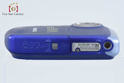 【中古】FUJIFILM 富士フイルム FINEPIX Z33WP ブルー コンパクトデジタルカメラ