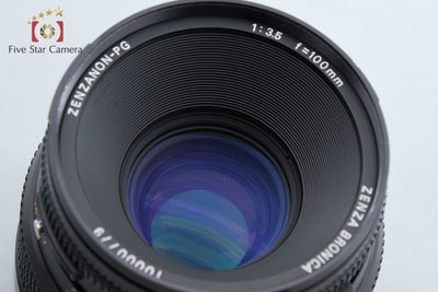 【中古】ZENZA BRONICA ゼンザブロニカ ZENZANON-PG 100mm f/3.5