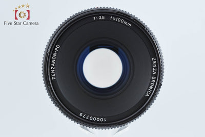 【中古】ZENZA BRONICA ゼンザブロニカ ZENZANON-PG 100mm f/3.5