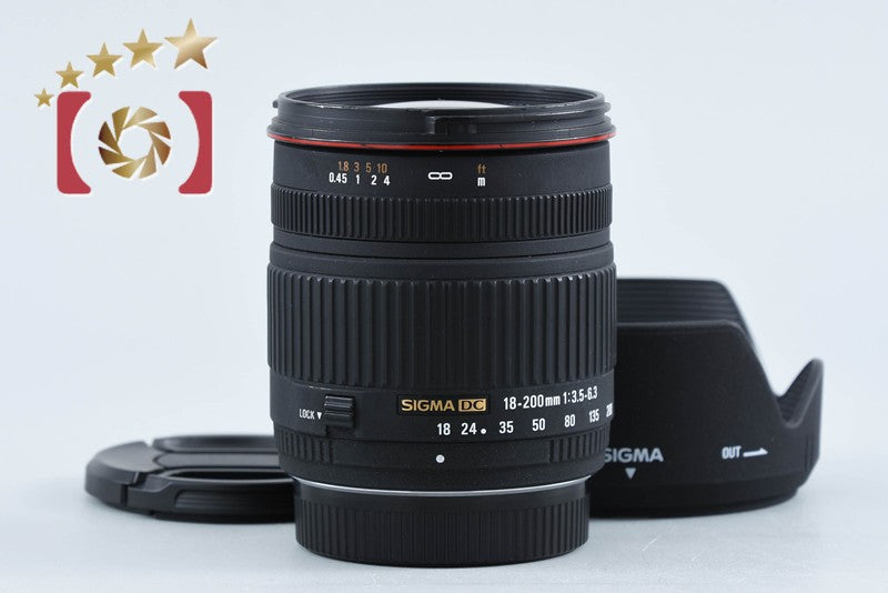 【中古】SIGMA シグマ 18-200mm f/3.5-6.3 DC ペンタックス用