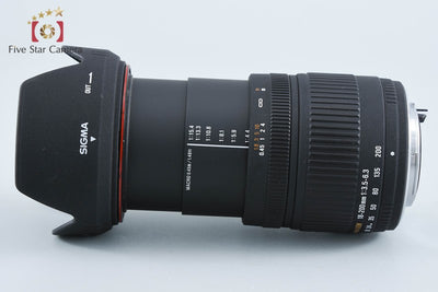 【中古】SIGMA シグマ 18-200mm f/3.5-6.3 DC ペンタックス用