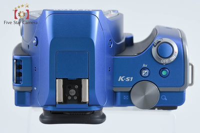 【中古】PENTAX ペンタックス K-S1 ブルー デジタル一眼レフカメラ シャッター回数僅少