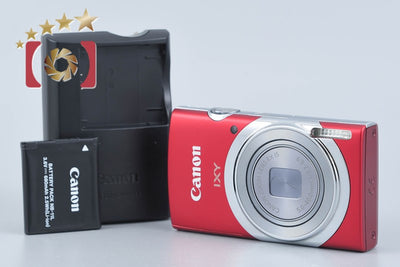 【中古】Canon キヤノン IXY 130 レッド コンパクトデジタルカメラ
