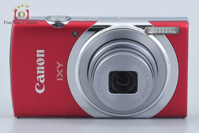【中古】Canon キヤノン IXY 130 レッド コンパクトデジタルカメラ