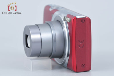 【中古】Canon キヤノン IXY 130 レッド コンパクトデジタルカメラ