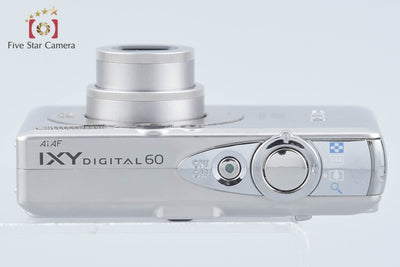 【中古】Canon キヤノン IXY Digital 60 コンパクトデジタルカメラ 元箱付き