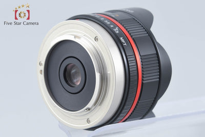 【中古】SAMYANG サムヤン 7.5mm f/3.5 UMC FISH-EYE マイクロフォーサーズ用 元箱付き