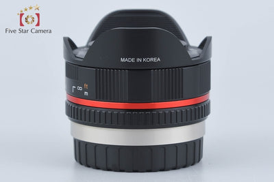 【中古】SAMYANG サムヤン 7.5mm f/3.5 UMC FISH-EYE マイクロフォーサーズ用 元箱付き
