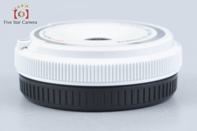 【中古】OLYMPUS オリンパス フィッシュアイボディーキャップレンズ BCL-0980（9mm F8.0 Fisheye）ホワイト 元箱付き